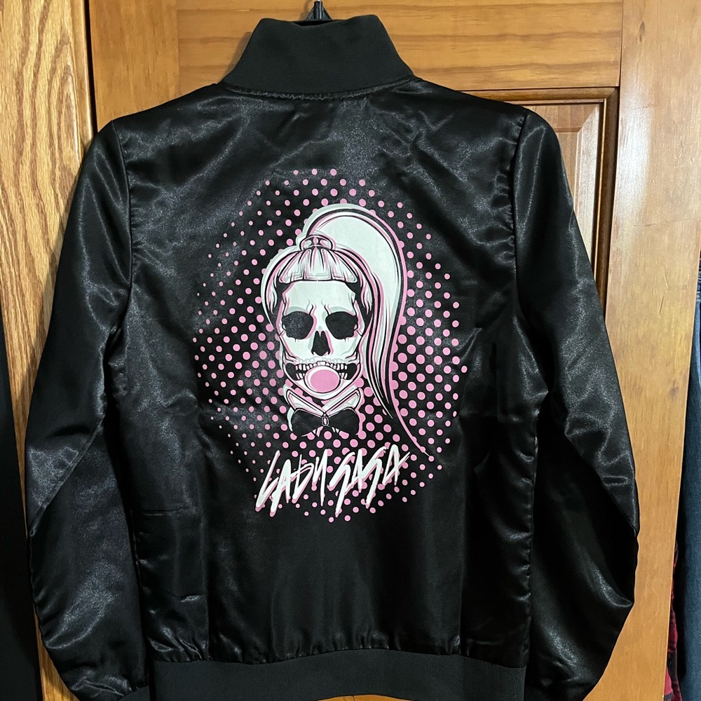 Lady Gaga Satin Jacket